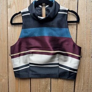 Ted Baker Multicolor Striped Top Size 3